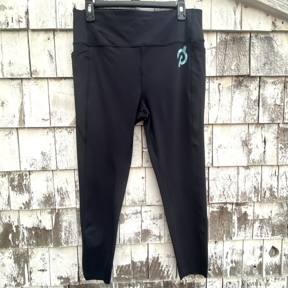 Peloton Together We Go Far Black Leggings